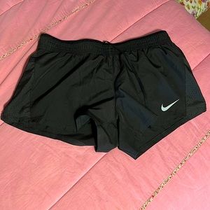 black nike shorts